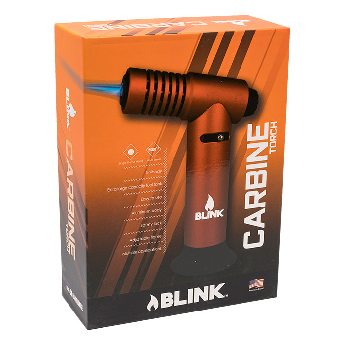 Orange Blink 5 Inches Carbine Torch Lighter