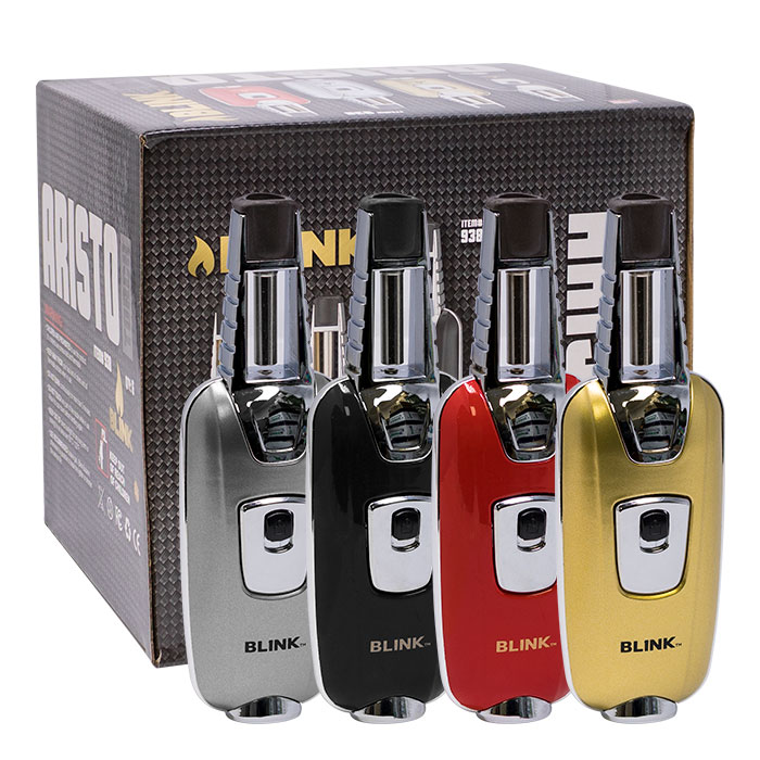 Blink Aristo Torch Lighter Display of 6