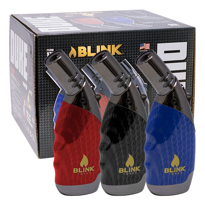 Blink Duke Torch Lighter Display of 9