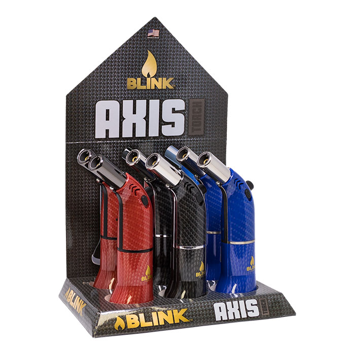 Blink Axis Torch Lighter Display of 6