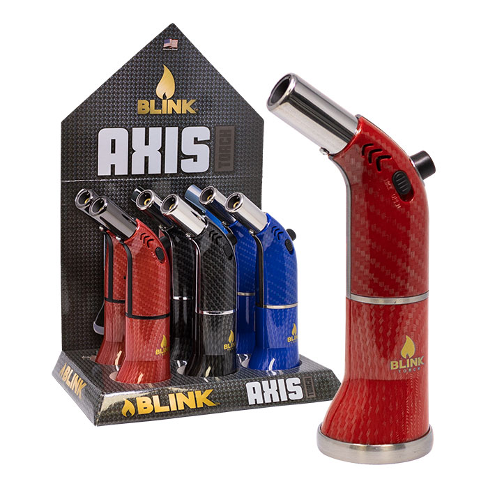 Blink Axis Torch Lighter Display of 6