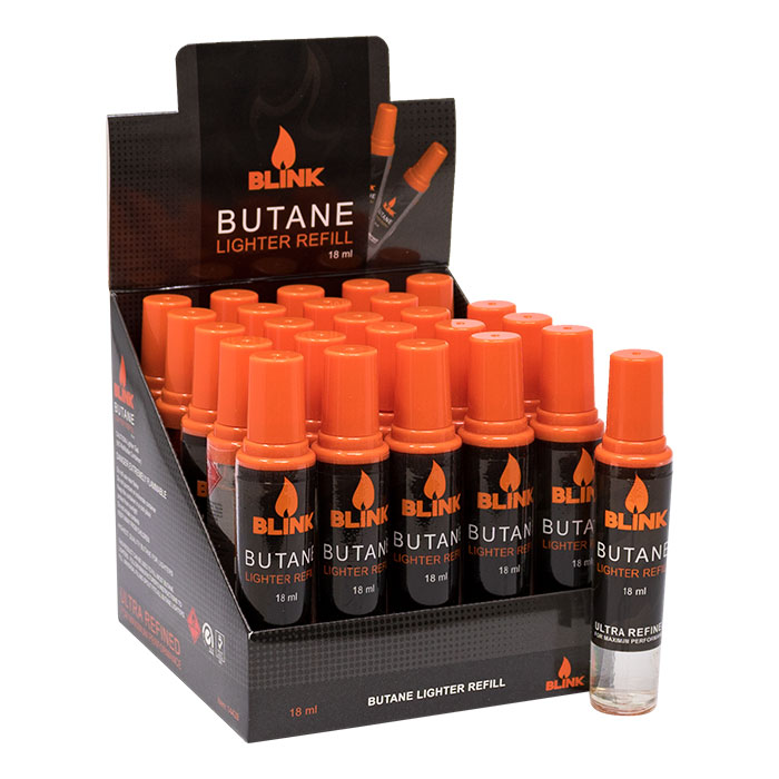 Blink Butane Lighter Refill 18ml Display of 25