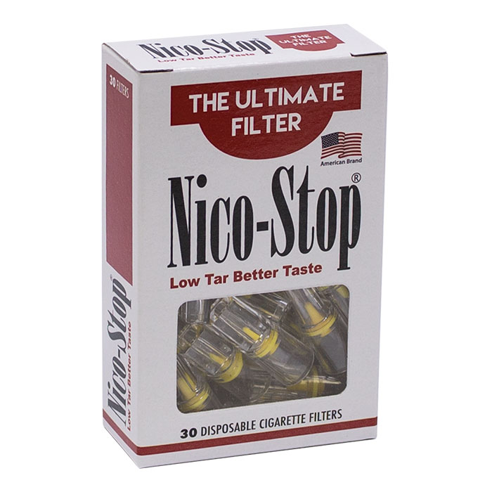 Niko Stop The Ultimate Cigarette Filters Display of 12