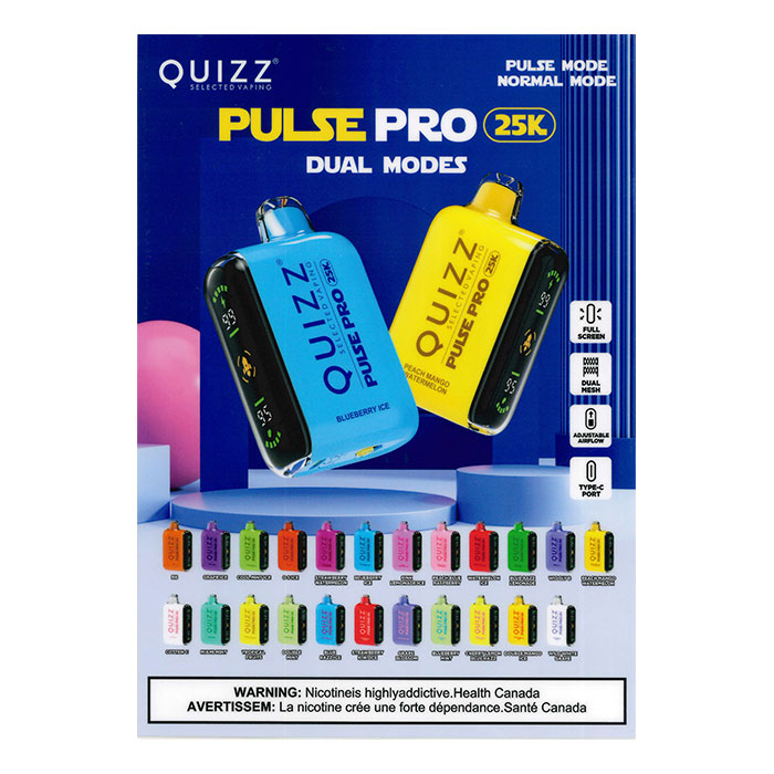 Quizz Pulse Pro Disposable Vape