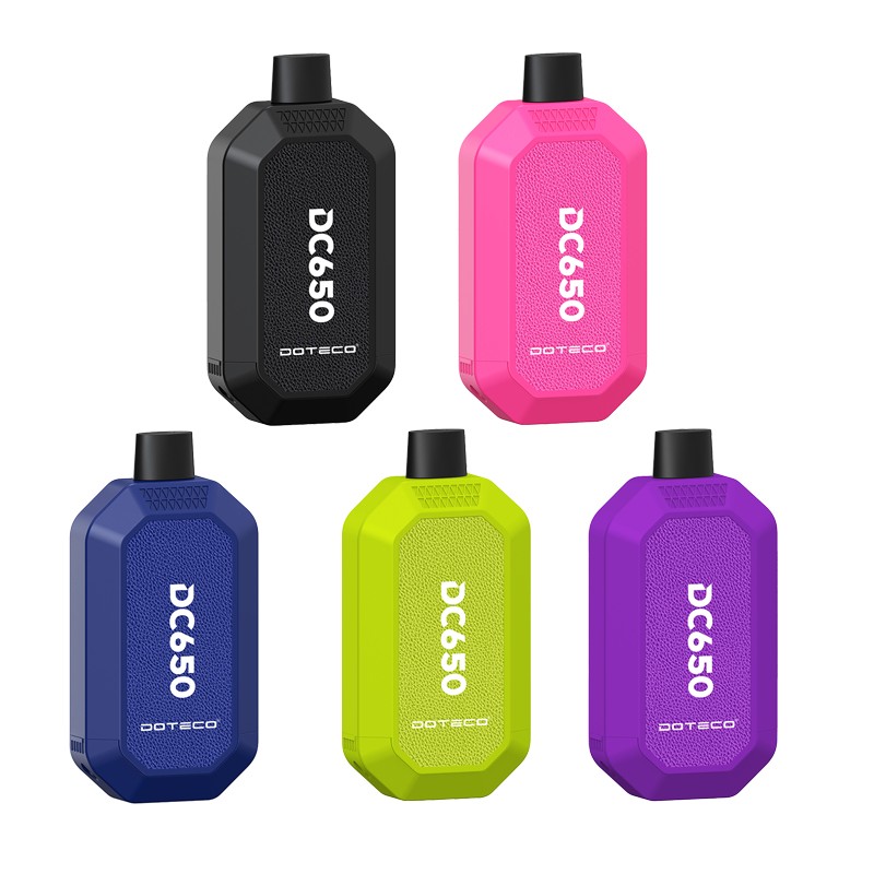 Pink Doteco DC650 Digital Dual Cartridge 510 Battery 