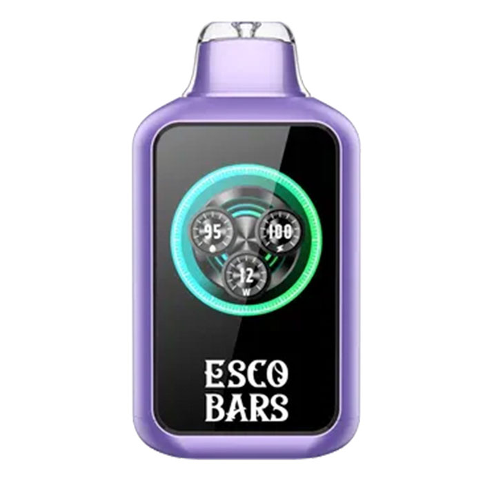 Grape Ice Esco Bars 25000 Puffs Disposable Vape Ct-5