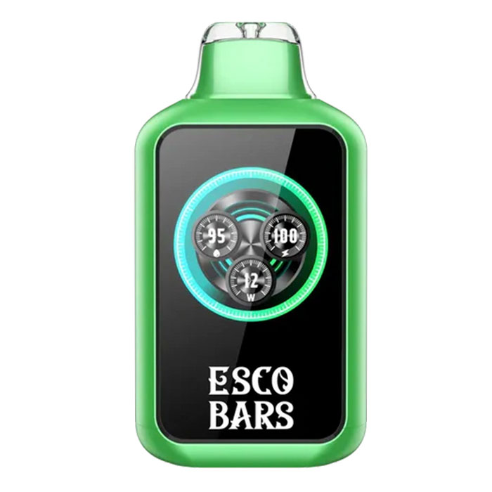 Green Apple Esco Bars 25000 Puffs Disposable Vape Ct-5