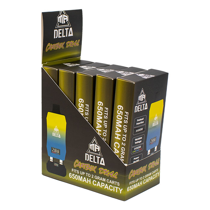 Yellow Mr Delta 510 Battery Cartbox Dual Fits Upto 2 Gram Carts Ct-5