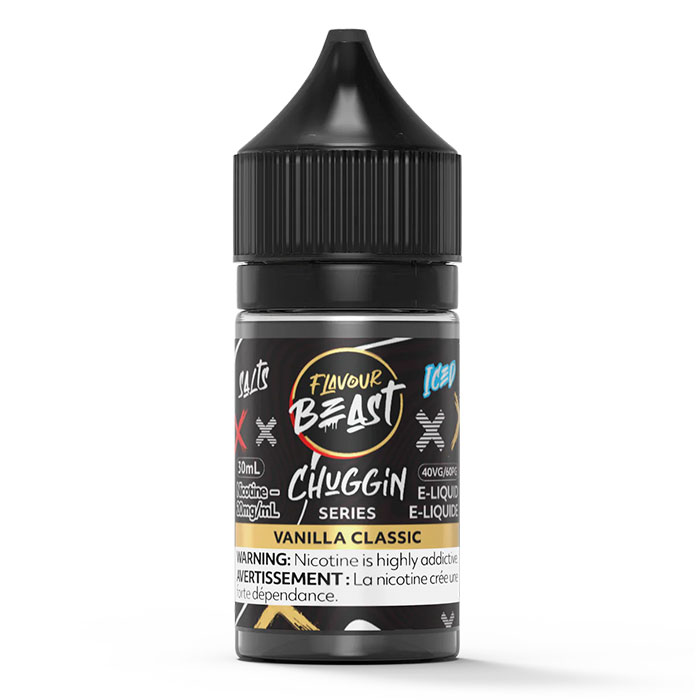 Vanilla Classic 20mg-mL Flavour Beast 30mL Chuggin' Series E-Juice