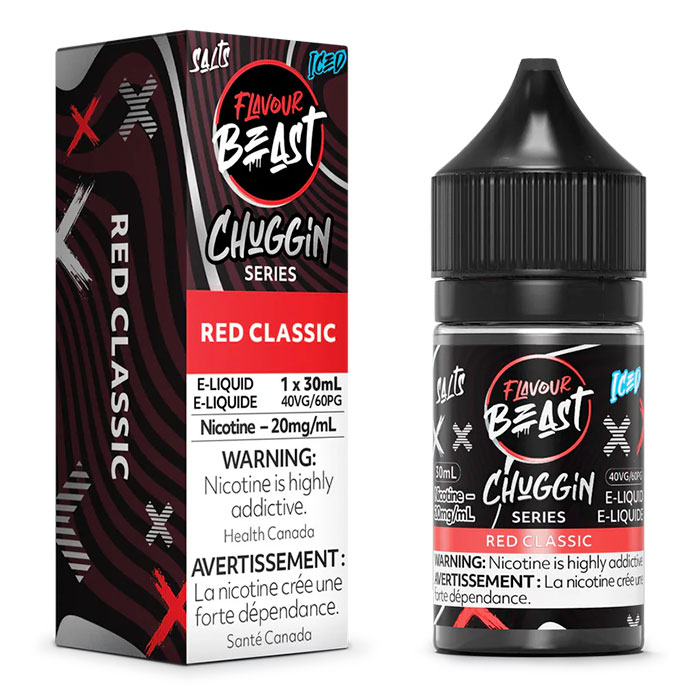 Red Classic 20mg-mL Flavour Beast 30mL Chuggin' Series E-Juice