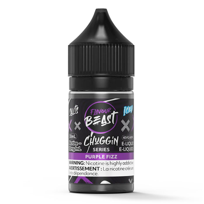 Purple Fizz 20mg-mL Flavour Beast 30mL Chuggin' Series E-Juice