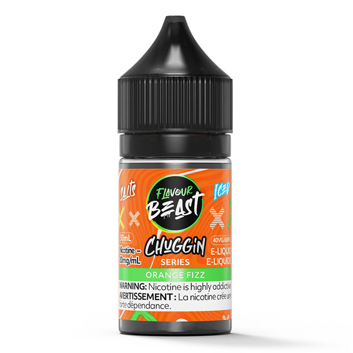 Orange Fizz 20mg-mL Flavour Beast 30mL Chuggin' Series E-Juice