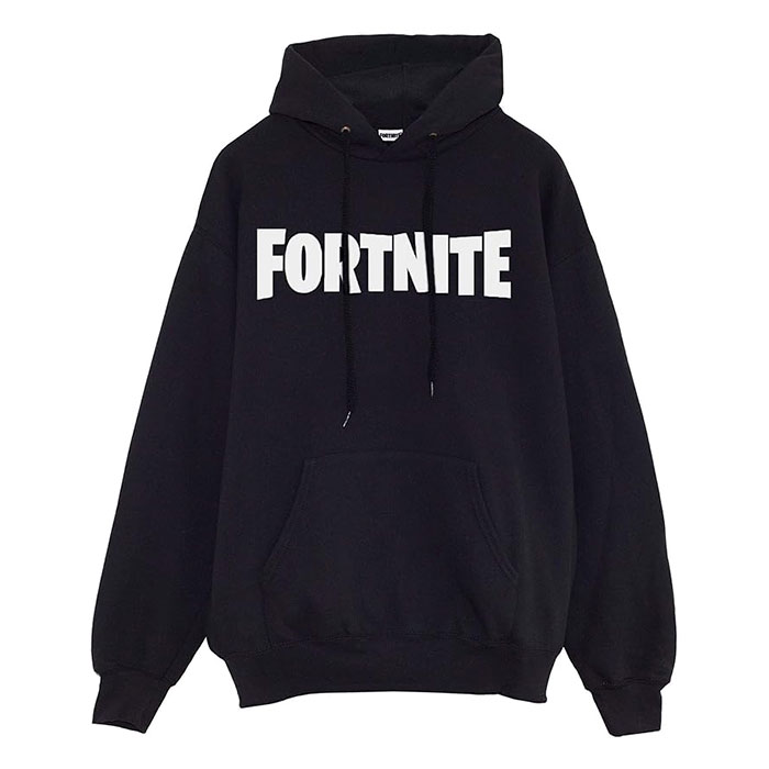 Unisex The Ultimate Black Fortnite Logo Hoodie 