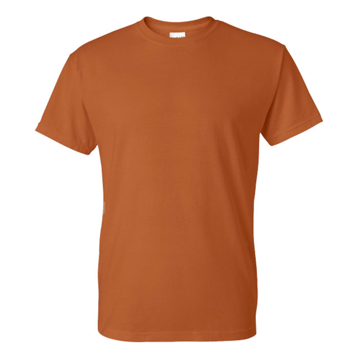 Unisex Rust Delta Soft Premium Plain T-Shirt