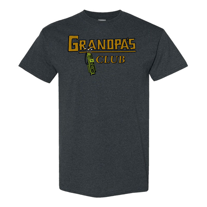 Unisex Grey Grandpa's Club Mad Engine T-Shirt