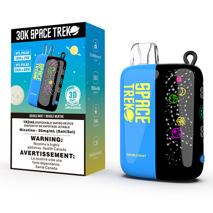 Double Mint Space Trek 30000 Puffs Disposable Vape Ct 5