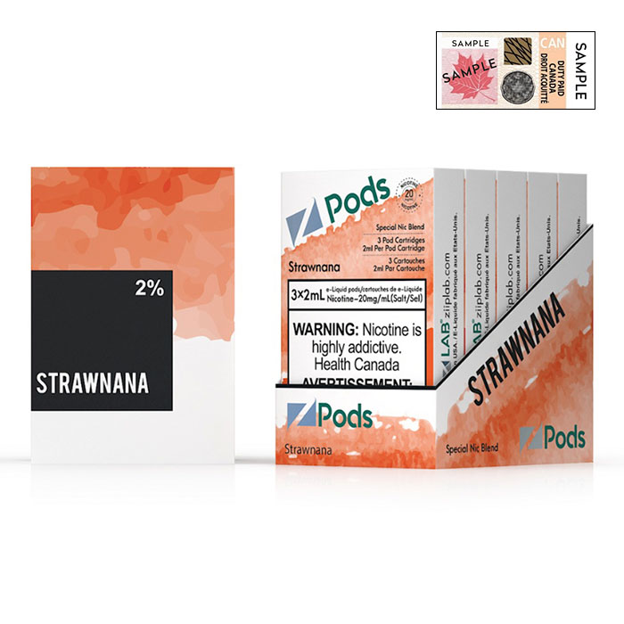 (Stamped) Z Pods Strawnana Special Edition Ct 5