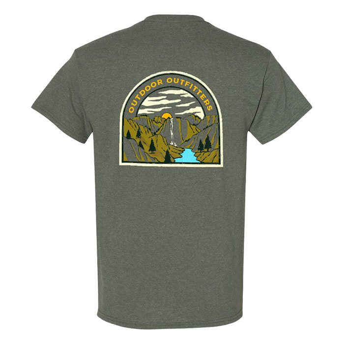 Unisex Army Green Eddie Bauer Premium T-Shirt