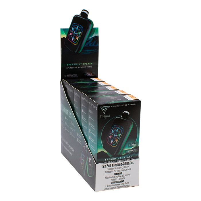 BC Compliance-Spearmint Splash V-Touch Disposable Vape Ct 5