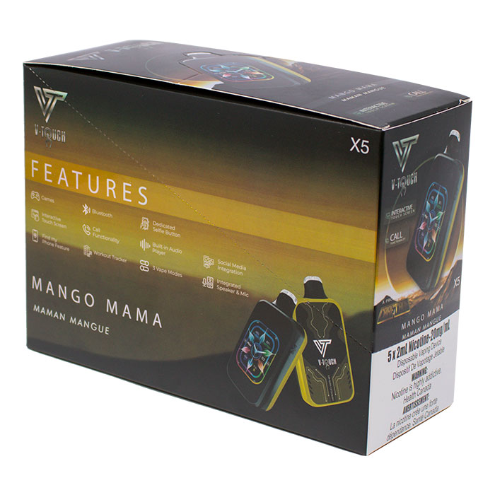 BC Compliance-Mango Mama V-Touch Disposable Vape Ct 5