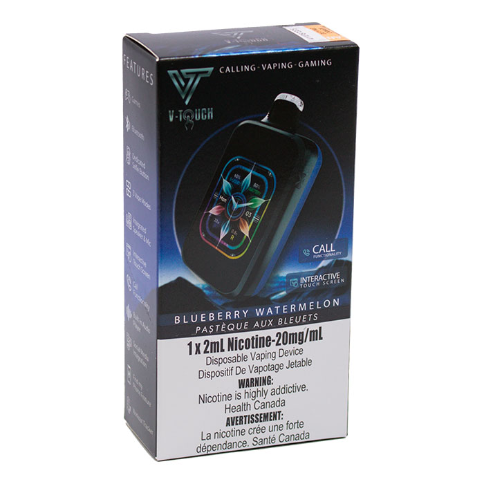 BC Compliance-Blueberry Watermelon V-Touch Disposable Vape Ct 5