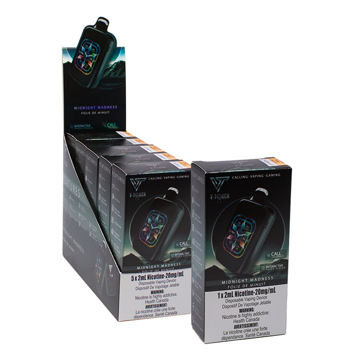 Midnight Madness V-Touch Upto 40000 Puffs Disposable Vape Ct 5