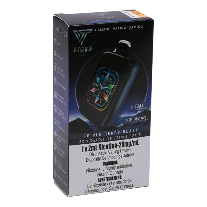 Triple Berry Blast V-Touch Upto 40000 Puffs Disposable Vape Ct 5