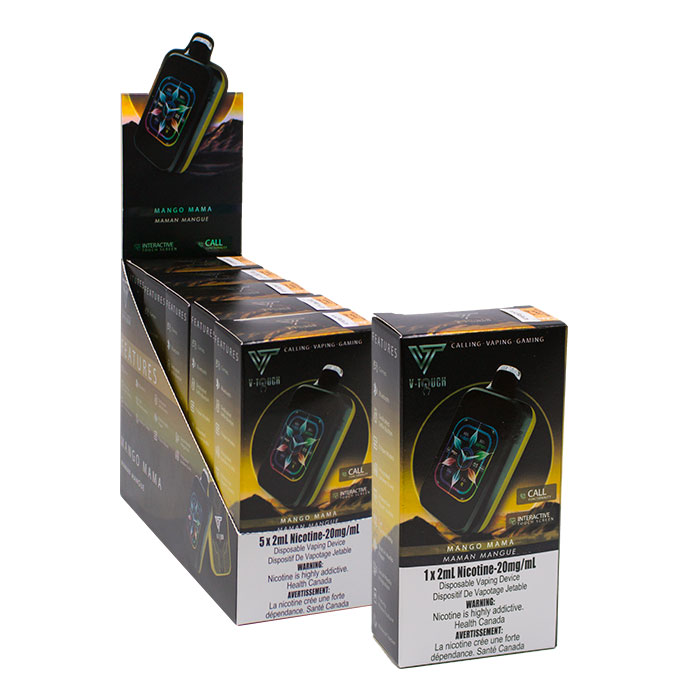 Mango Mama V-Touch Upto 40000 Puffs Disposable Vape Ct 5