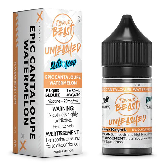 Epic Cantaloupe Watermelon 20mg-mL Flavour Beast 30mL E-Juice