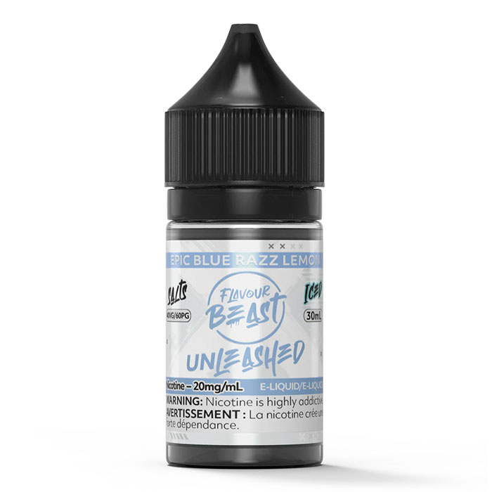 Epic Blue Razz Lemon 20mg-mL Flavour Beast 30mL E-Juice