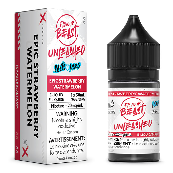 Epic Strawberry 20mg-mL Flavour Beast 30mL E-Juice