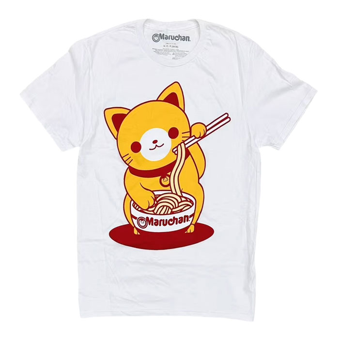 Unisex White Maruchan Premium Graphic T-Shirt