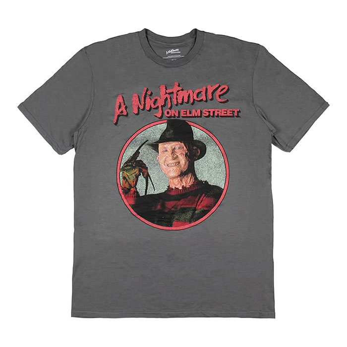 Unisex A Nightmare On Elm Street Grey T-Shirt