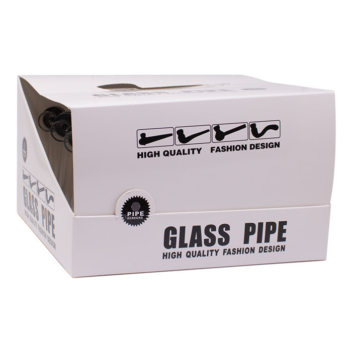 Assorted Hue Glass Metallic Tobacco 4 Inches Premium Pipe