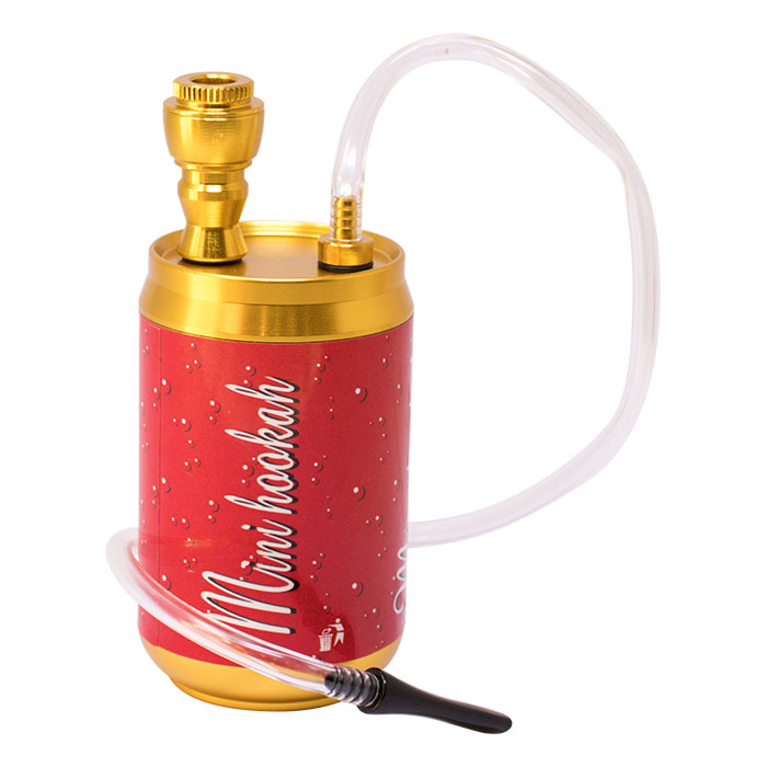 Classic Red 4-Inch Mini Hookah