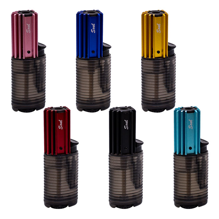 Soul Tailor-Made Torch Lighters Display of 12