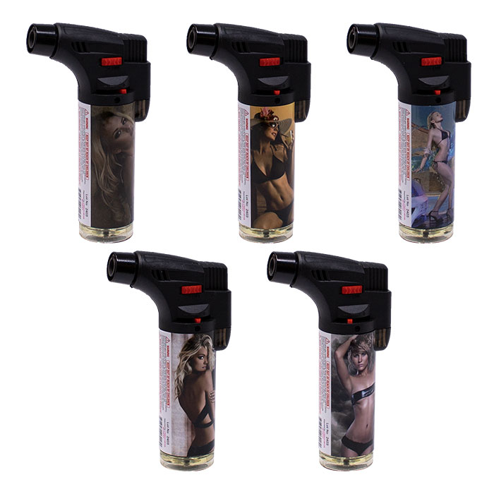 Soul Spicy Divas Torch Lighters Display of 15