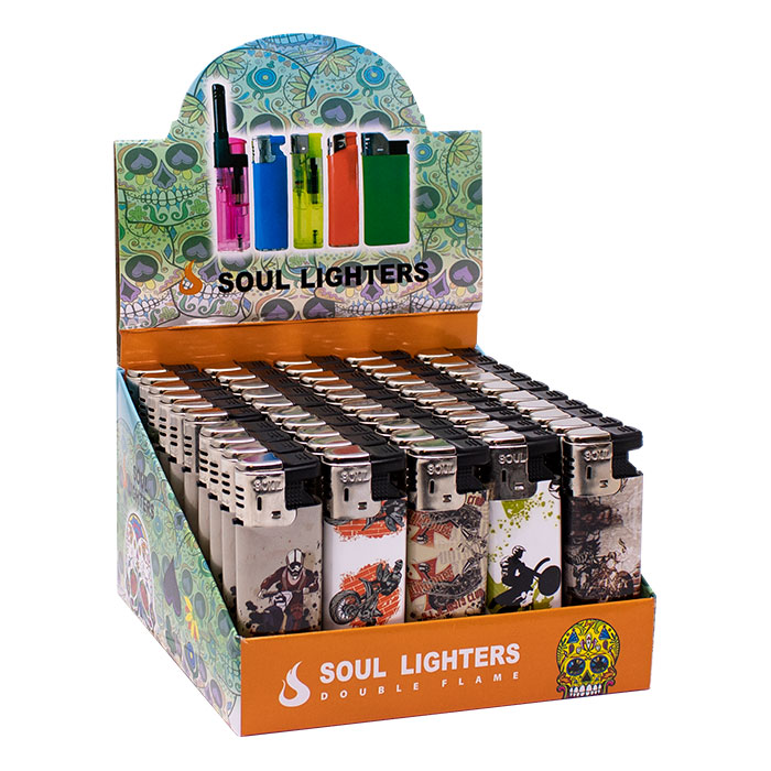Soul Iron Journey Lighters Display Of 50