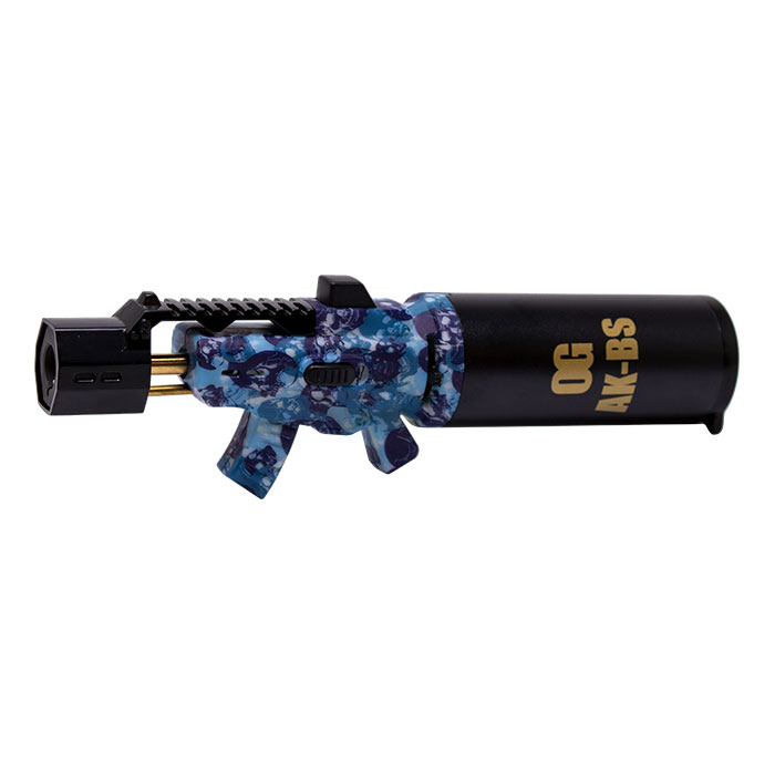 OG Blue AK-BS Edge 8 Inches Single Flame Torch Lighter
