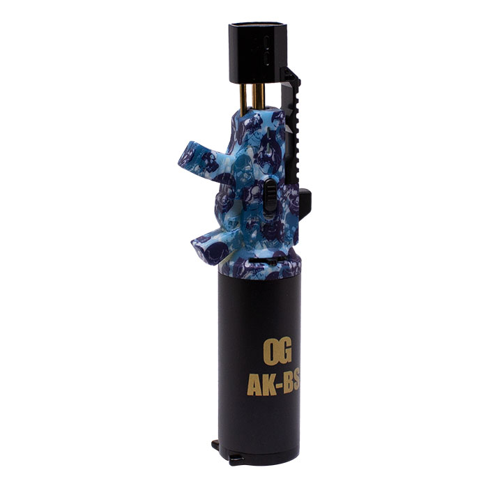 OG Blue AK-BS Edge 8 Inches Single Flame Torch Lighter