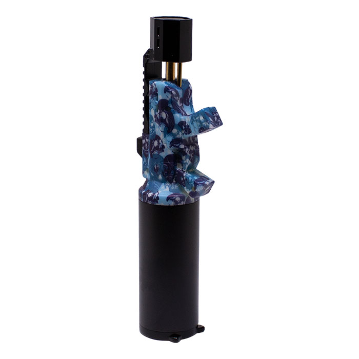 OG Blue AK-BS Edge 8 Inches Single Flame Torch Lighter