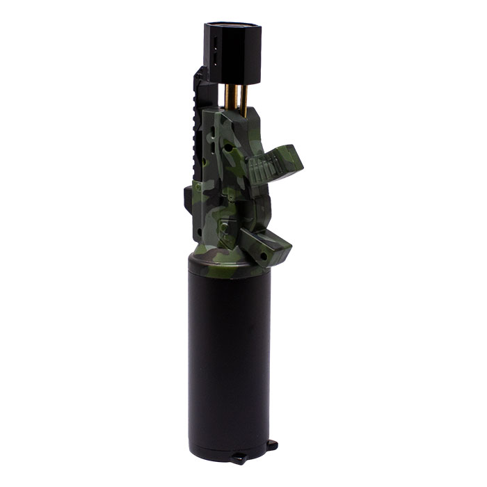 OG Camouflage Green AK-BS Edge 8 Inches Single Flame Torch Lighter
