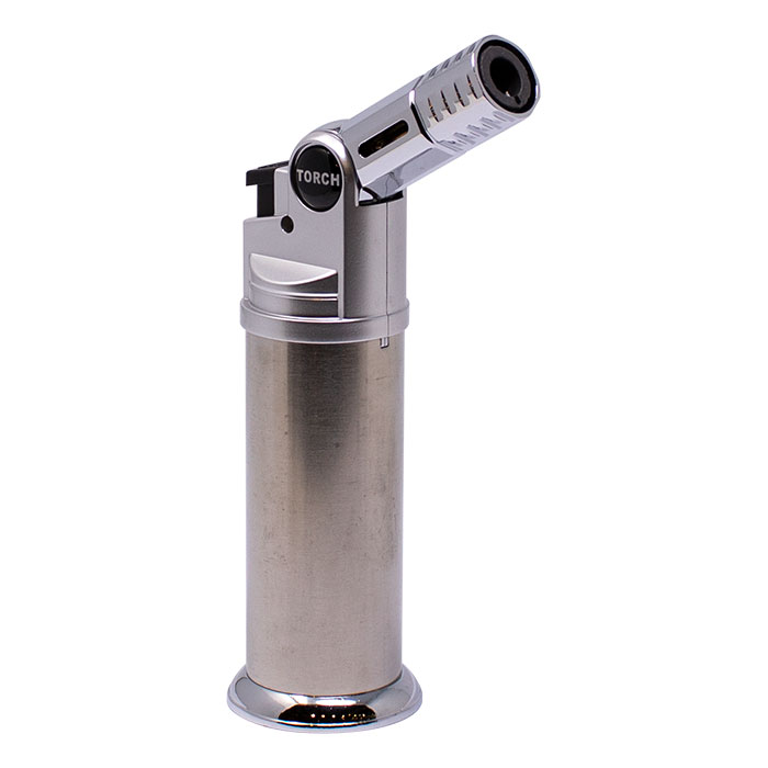 OG Silver OG Edge 5 Inches Single Flame Torch Lighter