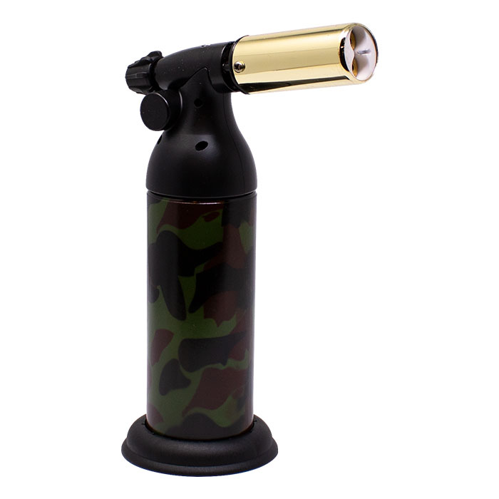 OG Ranger Olive OG-CA Style 7 Inches Single Flame Torch Lighter