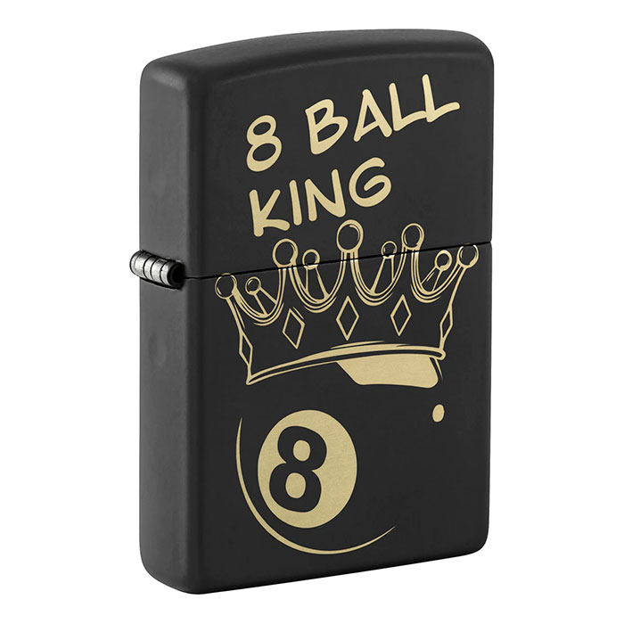 Zippo 46291 Billiards King 8 Ball Champion Design Lighter Zippo 46291 Billiards King 8 Ball Champion Design Lighter