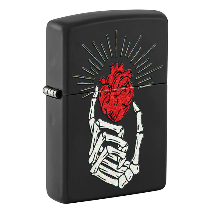 Zippo 46469 Undying Love with Heart in Hand Artwork Lighter Zippo 46469 Undying Love with Heart in Hand Artwork Lighter