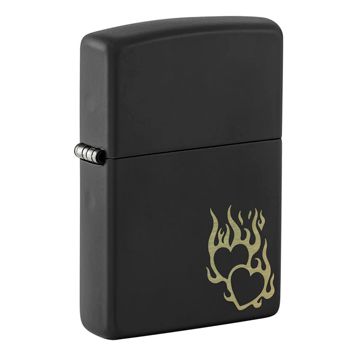 Zippo 46004 Fire Heart Flame Design Lighter Zippo 46004 Fire Heart Flame Design Lighter