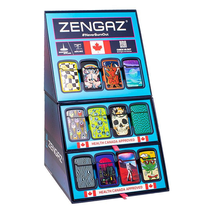 Cosmic Void Zengaz Cube Lighter Display Of 48 Cosmic Void Zengaz Cube Lighter Display Of 48