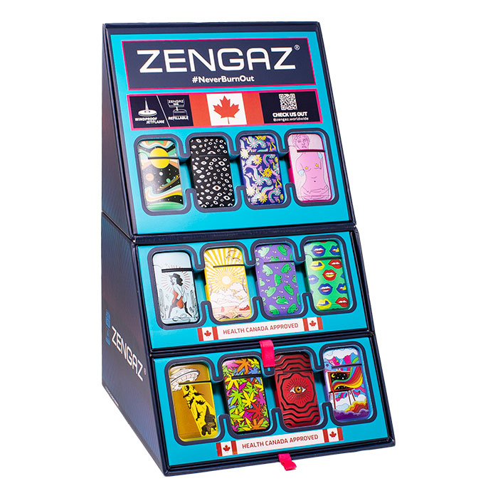 Dreamscape Horizon View Zengaz Cube Lighter Display Of 48 Dreamscape Horizon View Zengaz Cube Lighter Display Of 48