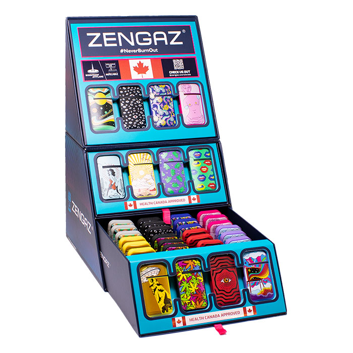 Dreamscape Horizon View Zengaz Cube Lighter Display Of 48